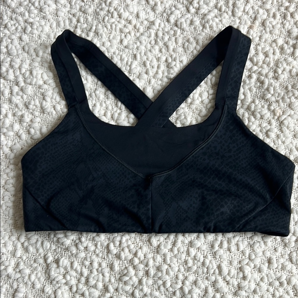 Lululemon Black Sports Bra